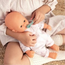 Smoby Baby Nurse Kahepoolne tualett-vannituba nukkudele koos tarvikutega