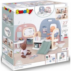 Smoby Baby Care Doll Play Corner with Shelves + 27 accessories