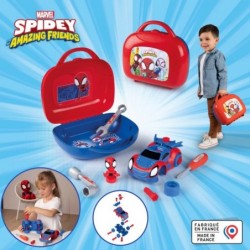 Smoby Tool Case Spidey Turning Car