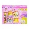 Childrens Doll House With Accessories 136 PCS