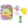 MAGIC CATCHABLE BUBBLE SET KIDS BLOWING BUBBLES BOUNCE CATCH CATCHING GLOVE FUN