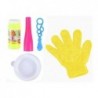 MAGIC CATCHABLE BUBBLE SET KIDS BLOWING BUBBLES BOUNCE CATCH CATCHING GLOVE FUN