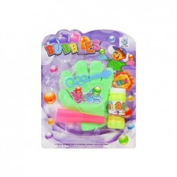 MAGIC CATCHABLE BUBBLE SET KIDS BLOWING BUBBLES BOUNCE CATCH CATCHING GLOVE FUN