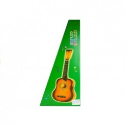 Classic Wooden Guitar For Kids Pink Looking Like Real
