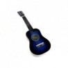 Classic Wooden Guitar For Kids Blue Looking Like Real