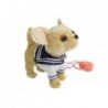Interactive Dog On a Leash Sailor with Scarf and Accessories