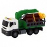 Truck With Crane Friction Drive Sounds Green Wood 1:16