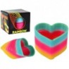 Iconic Rainbow Spring Heart Calming Gadget 6CM