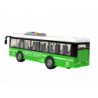 Battery Powered Bus Lights Sounds Friction Drive Green 1:16
