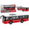 Battery Powered Bus Lights Sounds Friction Drive Red 1:16