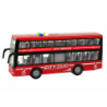 Battery Operated Double Decker Bus Lights Sounds Friction Drive Red