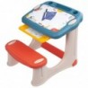 Smoby Table with Drawing Board Desk with Bench + 12 accessories