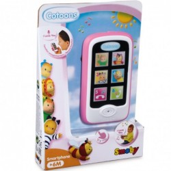 Smoby Cotoons Pink Smartphone Phone