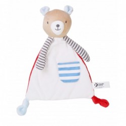 Classic World Billy Lovey Teddy Bear Cuddly Plush 3in1 Blanket Rattle