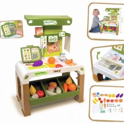 Smoby Bio Supermarket Market Store with electronic cash register and accessories