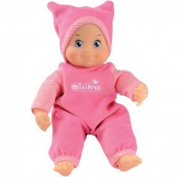 Smoby Minikiss Doll Kisses Розовая мягкая игрушка