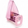 Smoby Baby Nurse Cradle with Canopy for Dolls