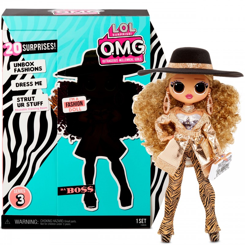 L.O.L. Surprise OMG Doll Series 3 Da Boss Lalka Fashion