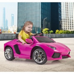 FEBER Lamborghini Aventador Pink 6V 3+ elektriauto