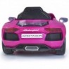 Электромобиль FEBER Lamborghini Aventador Pink 6V 3+