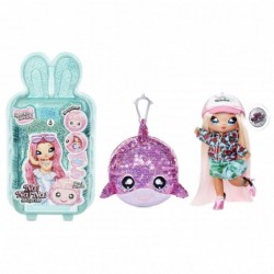 On! On! On! Surprise Sparkle - Krysta Splash Doll and Dolphin in a Confetti Balloon Sequin Pom Series