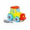 Colorful Tractor with Screwdriver (20 pieces)