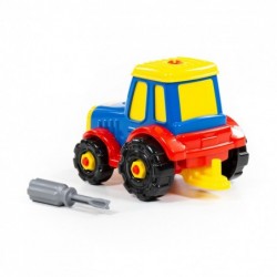 Värviline kruvikeerajaga traktor (20 tk)