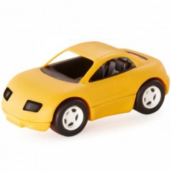 Yellow Little Tikes race car