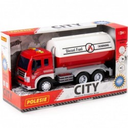 POLESIE Car CITY veoauto tankeriga Heli- ja valgusefektid