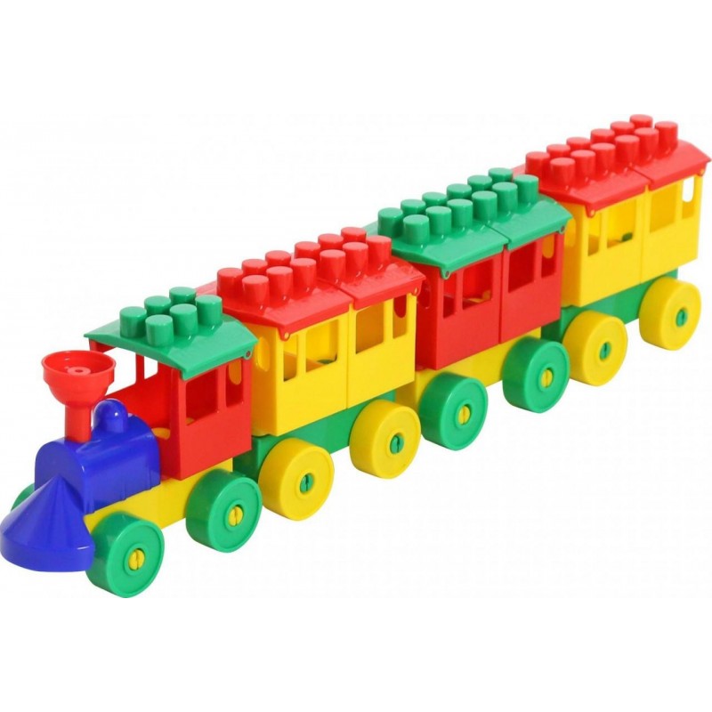 Train Locomotive + 3 wagons