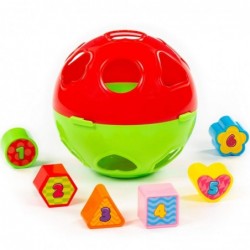 POLESIE Ball Sorter Learning Shapes Colors Numbers 7 pcs.