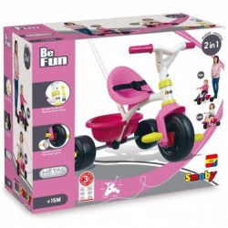 SMOBY Be Fun Tricycle Pink