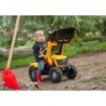 Rolly Toys rollyFarmTrac JCB Pedal Tractor with Bucket Silent Wheels