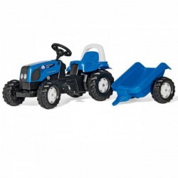 Rolly Toys Kid Landini tractor with trailer