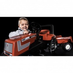 Rolly Toys Farmtrac Fiat Centenario Pedal Tractor with Trailer