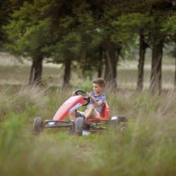 BERG Pedal Gokart Extra Sport Red BFR täispuhutavad rattad vanuses 5 aastat kuni 100 kg