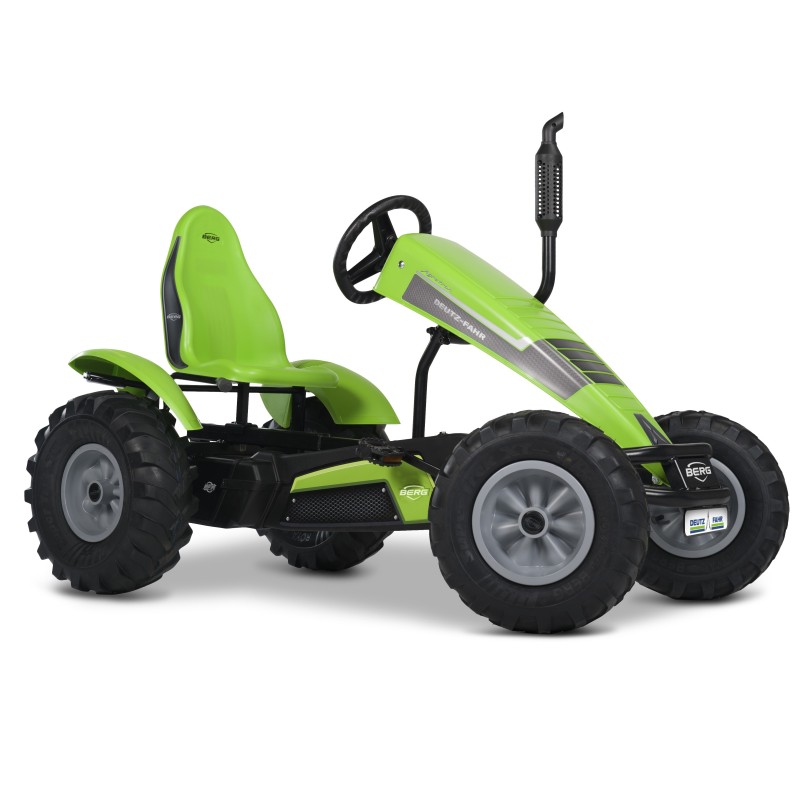 BERG Off-road Go-kart with pedals DEUTZ FAHR BFR Inflatable wheels for 5 years