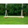AXI Wooden Swing with Two Seats Gray Playground Set