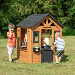 Backyard Discovery Sweetwater wooden garden house for children made of cedar wood