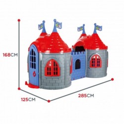 WOOPIE Dragon Castle Two Towers Children's Playground