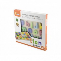 Educational Puzzle Wooden Alphabet Letters Jigsaw Viga Toys