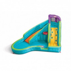Little Tikes Inflatable Water Playground Slam 'n' Curve Slide with Curved Slide and Climbing