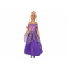 Princess Doll Purple Dress Set of Braids Extensions
