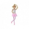 Children's Doll Anlily Ballerina Dancer Statuette Bun Pink Dress
