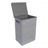 Laundry basket MAX MILO 40x30xH60cm, light grey