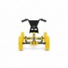 BERG Buzzy BSX Pedal Gokart Silent rattad 2-5 aastat kuni 30 kg