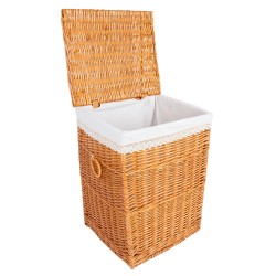 Laundry basket MAX-1, 44x39xH59cm, brown