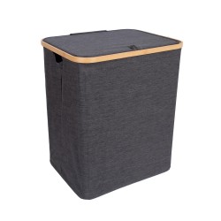 Laundry basket MAX GREY 45x36xH54cm, dark grey