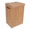 Laundry basket MAX BAMBOO 40x30xH60cm, with a lid