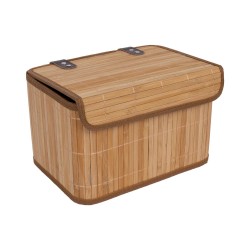 Basket MAX BAMBOO 36x27xH22cm, with a lid